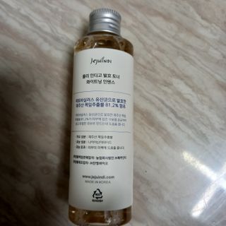 제주인디 폴리 인디고 발효 토너 (화이트닝 인텐스) — 5점을 준 리뷰어가 2023년 3월 올린 사용 사진