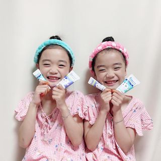닥터데디스 안심불소 튼튼치약(청포도, 민트 중 택 1) 60g + 여행용 미니 치약 15g — 5점을 준 리뷰어가 2022년 8월 올린 사용 사진