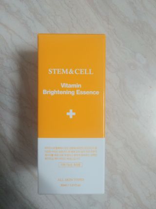 체르엠 스템앤셀 비타민 브라이트닝 에센스 30ml 1개 — 5점을 준 리뷰어가 2022년 1월 올린 사용 사진