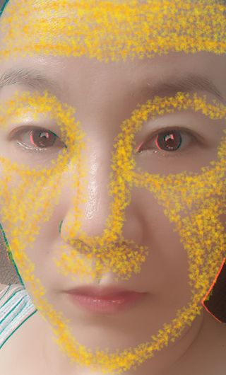 메데스 비츠케어 모공케어 피부관리키트 — 5점을 준 리뷰어가 2021년 8월 올린 사용 사진
