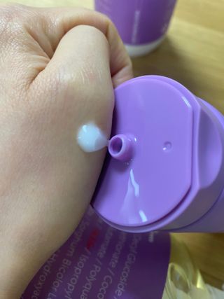 빅그린 베이비라인 3종세트 - 샴푸앤바디워시500ml,올인원로션500ml,바디크림170ml — 5점을 준 리뷰어가 2022년 11월 올린 사용 사진