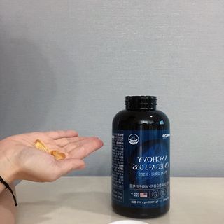 서울약사신협 Finepick_오메가365_1020mg x 365캡슐 — 3.5점을 준 리뷰어가 2021년 4월 올린 사용 사진