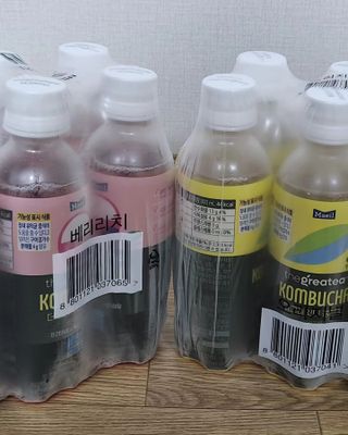 더그레잇티 콤부차 [매일유업] 더그레잇티 44kcal 콤부차 300ml *12개입 (오리지널 6개+베리리치 6개) — 5점을 준 리뷰어가 2023년 8월 올린 사용 사진