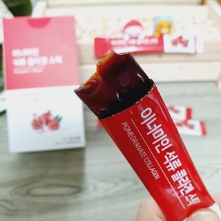 이너미인 석류 콜라겐 스틱 — 4.5점을 준 리뷰어가 2021년 1월 올린 사용 사진