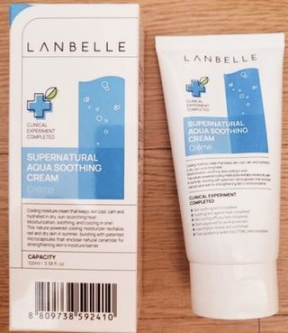 랑벨 수퍼내츄럴 아쿠아 수딩 크림 100ml — 5점을 준 리뷰어가 2023년 1월 올린 사용 사진