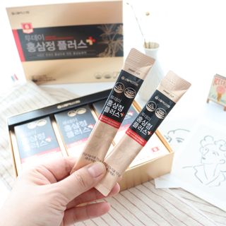 서울약사신협_투데이홍삼정플러스스틱_10g x 30포 — 5점을 준 리뷰어가 2021년 1월 올린 사용 사진