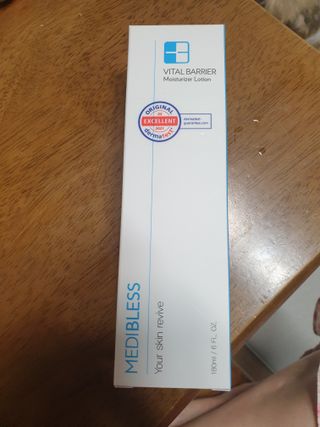 메디블레스 바이탈 베리어 로션 — 4점을 준 리뷰어가 2022년 5월 올린 사용 사진