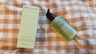 프리마인 메이크업과 들뜨는 각질까지 한방에 깐달걀로! 순하기까지한 셀베이스 그린티클렌저(200ml) — 5점을 준 리뷰어가 2023년 3월 올린 사용 사진
