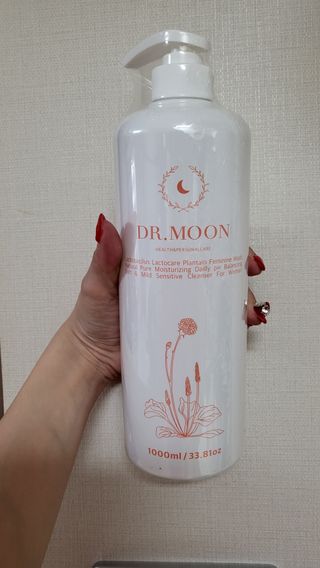 프리[닥터문] 유산균 락토케어 질경초 여성청결제 1000ml (젤타입) — 4점을 준 리뷰어가 2022년 6월 올린 사용 사진