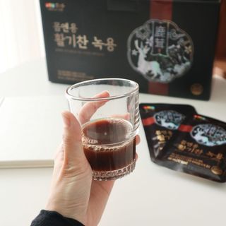 [몸엔용] 몸엔용 판매 1위 녹용 가성비 갑, 활기찬녹용 30포 — 5점을 준 리뷰어가 2021년 11월 올린 사용 사진