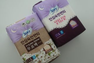 LG유니참 쏘피SOFY [SOFY] 안심숙면팬티/무표백속커버 — 5점을 준 리뷰어가 2021년 4월 올린 사용 사진