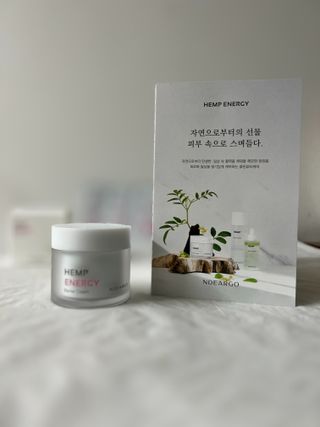 엔디어고 햄프에너지 베리어 크림 50ml — 5점을 준 리뷰어가 2022년 11월 올린 사용 사진