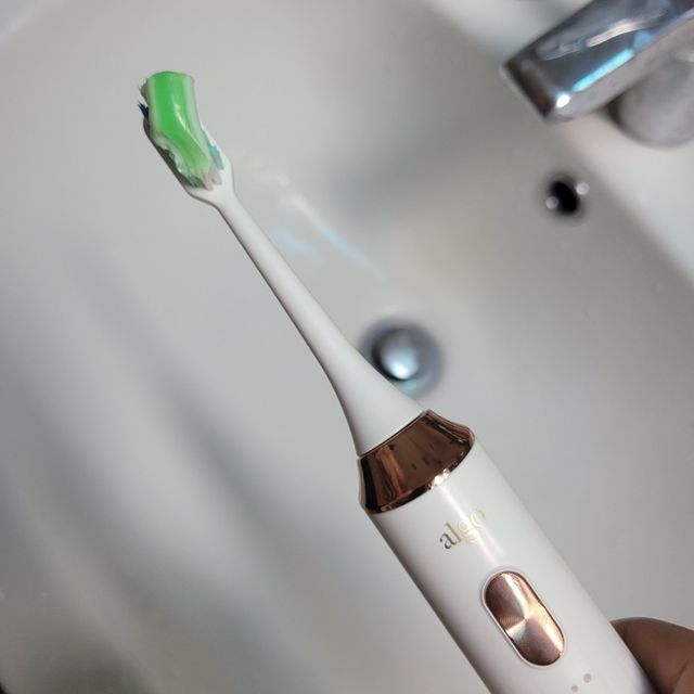 알고 메가소닉 음파 전동칫솔 세트 리뷰 사진
