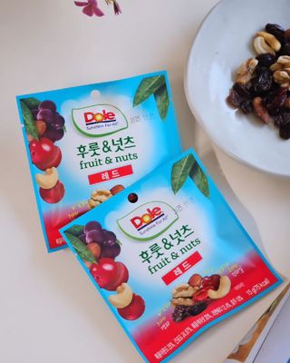 돌 [Dole] 후룻&넛츠 블랙/옐로우/레드라벨 (맛 랜덤발송) — 5점을 준 리뷰어가 2025년 1월 올린 사용 사진