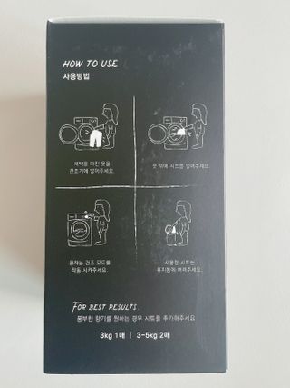 [이즈라이프코스메틱] 퍼퓸 드라이어 시트 히노끼향  or 블랑향 2중 택1 30매 — 5점을 준 리뷰어가 2021년 5월 올린 사용 사진
