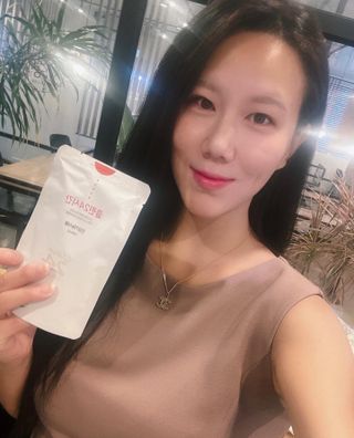 클린24시간 1BOX(5포) + 전용보틀(500ml) — 3.5점을 준 리뷰어가 2023년 8월 올린 사용 사진