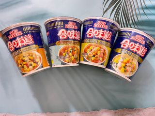 NISSIN 닛신 컵누들  4종 - 씨푸드오리지날, 씨푸드 스파이시, 씨푸드 커리, 씨푸드 XO소스 — 4점을 준 리뷰어가 2023년 1월 올린 사용 사진