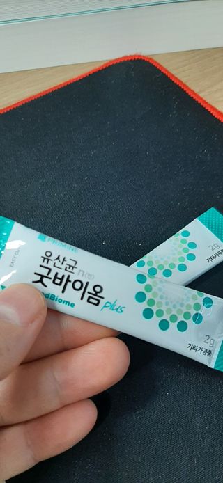 프리마인 유산균 국가지정연구소 선정, 살아있는 생유산균 200억 마리의 힘. 유산균n굿바이옴플러스 — 5점을 준 리뷰어가 2021년 9월 올린 사용 사진