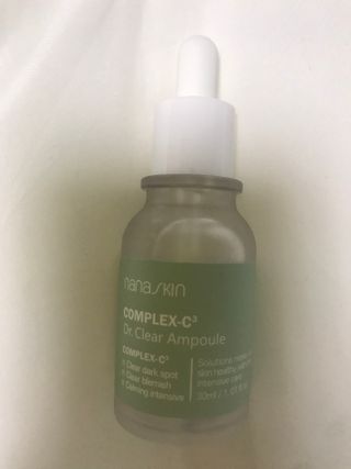 나나스킨 콤플렉스씨쓰리닥터클리어앰플 — 5점을 준 리뷰어가 2021년 6월 올린 사용 사진