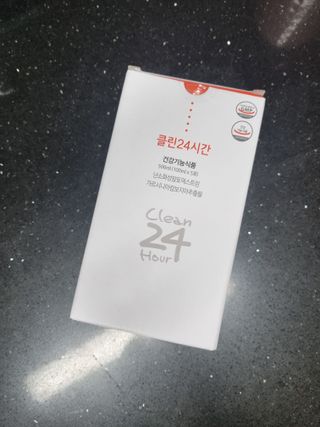 클린24시간 1BOX(5포) + 전용보틀(500ml) — 5점을 준 리뷰어가 2022년 12월 올린 사용 사진