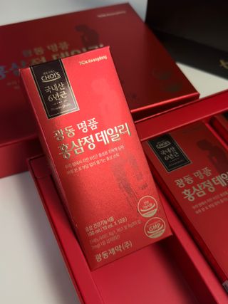 광동생활건강 광동 명품 홍삼정데일리 10mL x 30포 — 5점을 준 리뷰어가 2023년 4월 올린 사용 사진
