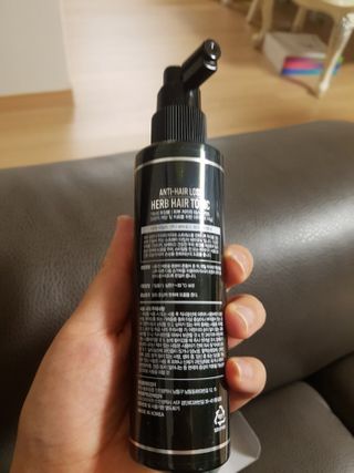 다슈코리아 다슈 데일리 안티 헤어로스 허브 헤어토닉 150ml — 5점을 준 리뷰어가 2021년 2월 올린 사용 사진