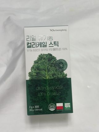 광동생활건강 프리 미션 [광동] 리얼 유기농 컬리케일 스틱 (2 g * 30포) — 5점을 준 리뷰어가 2025년 7월 올린 사용 사진