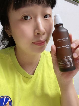 마리엔메이 비타민C 비피다 로션 + 비타민 B5 비피타 토너 — 5점을 준 리뷰어가 2021년 9월 올린 사용 사진