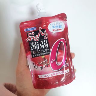 ORIHIRO 오리히로 곤약젤리 제로칼로리 130g 4종 4팩(맛별로 1팩씩) — 5점을 준 리뷰어가 2023년 1월 올린 사용 사진
