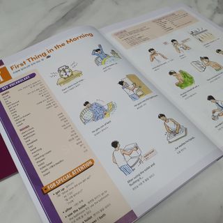 [웅진컴퍼스 EEA] 일상영어표현 낭독편+액티비티북 — 5점을 준 리뷰어가 2023년 7월 올린 사용 사진
