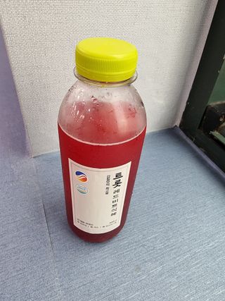 트롯전통식혜 트롯레드비트식혜 1리터 +500리터 — 4.5점을 준 리뷰어가 2021년 6월 올린 사용 사진