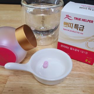 트루헬퍼 쁘띠특급 글루타치온 히알루론산 1박스 2개월분 — 5점을 준 리뷰어가 2023년 2월 올린 사용 사진