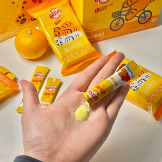 광동생활건강 [광동] 비타500데일리스틱  ★빼빼로데이★ 30포+70포+ 뚱랑이스티커+빼빼로+쇼핑백 — 5점을 준 리뷰어가 2022년 11월 올린 사용 사진