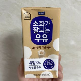 소화가 잘되는 우유 국산 5곡 미숫가루 — 5점을 준 리뷰어가 2021년 9월 올린 사용 사진