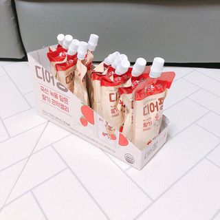 [몸엔용] 우리 아이 건강간식, 달콤한 녹용곤약젤리 디어팡 4종 — 5점을 준 리뷰어가 2022년 4월 올린 사용 사진
