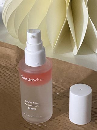 산다화 더블 이펙트 안티 링클 세럼 50ml — 4점을 준 리뷰어가 2022년 12월 올린 사용 사진