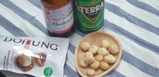 도이퉁 마카다미아 넛 90g  로얄 마카넛 오리지널 쏠트 허니 — 5점을 준 리뷰어가 2021년 3월 올린 사용 사진