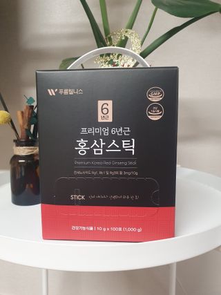 [푸름웰니스] 프리미엄 6년근 홍삼스틱 3mg x 100포 — 5점을 준 리뷰어가 2022년 2월 올린 사용 사진