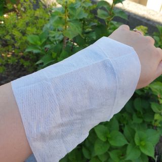 [심플리티] 한 장으로 향기롭게, 산뜻하게 바디시트 2종 + 랜덤향1개 총 3팩구성 — 5점을 준 리뷰어가 2021년 5월 올린 사용 사진