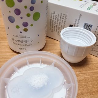 자연그램 매직버블클리너 250g — 3점을 준 리뷰어가 2021년 1월 올린 사용 사진