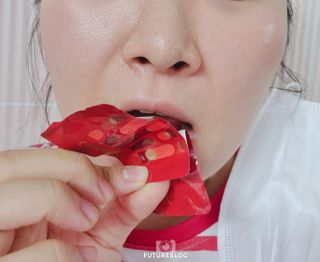 프리마인 귀족의 콜라겐, 92배 흡수율. 럭셔리 프리미엄 셀라브 콜라겐필름 30매 — 5점을 준 리뷰어가 2022년 8월 올린 사용 사진