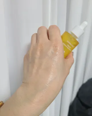 체르엠 스템앤셀 비타민 브라이트닝 에센스 30ml 1개 — 5점을 준 리뷰어가 2022년 3월 올린 사용 사진