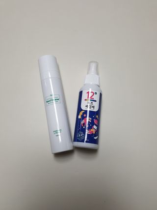 셀바이져 항균 스프레이 핸드워시 + 키즈세정제 SET — 5점을 준 리뷰어가 2021년 3월 올린 사용 사진