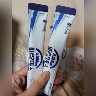 자연에온 아르긴포스 L-아르기닌 5555mg 스틱 15개입 1박스 — 5점을 준 리뷰어가 2022년 1월 올린 사용 사진