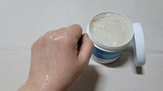 약손명가코스메틱 에오스보떼 뉴트리브 크림 마스크 솔트 500ml — 5점을 준 리뷰어가 2022년 1월 올린 사용 사진