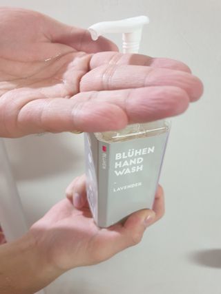 블뤼엔핸드워시 보습용 — 4점을 준 리뷰어가 2021년 3월 올린 사용 사진