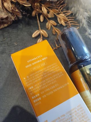 체르엠 비타민 브라이트닝 에센스 + 콜라겐앰플 세트 — 5점을 준 리뷰어가 2021년 7월 올린 사용 사진