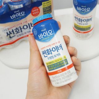 LIVE 매일바이오 썬화이버 드링킹 요거트 — 4.5점을 준 리뷰어가 2022년 8월 올린 사용 사진