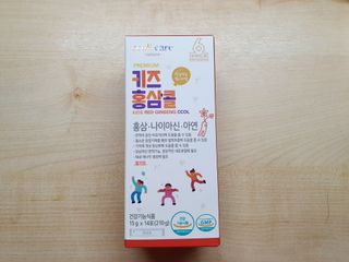 베거스코리아 [콜리케어] 키즈 홍삼콜리 딸기맛 14포 — 4점을 준 리뷰어가 2021년 10월 올린 사용 사진