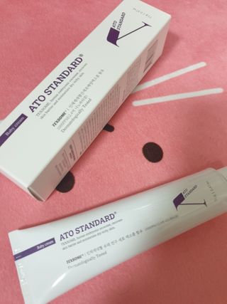 아토스탠다드 베이비크림 — 5점을 준 리뷰어가 2021년 1월 올린 사용 사진